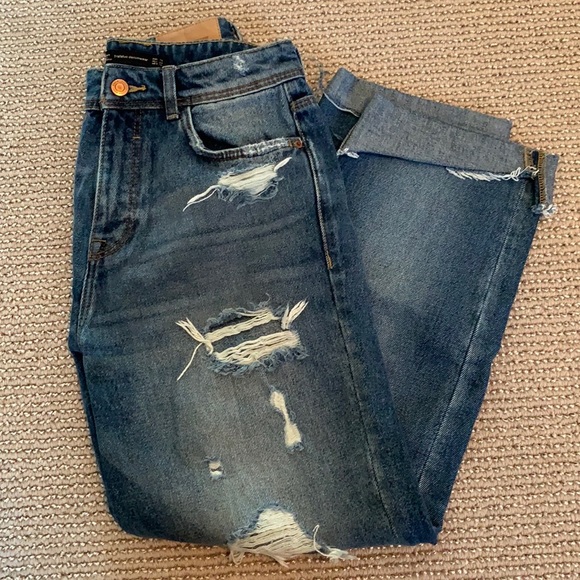 Zara distressed denim - Picture 2 of 5